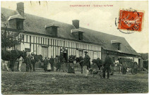 Chauvincourt. Intérieur de Ferme.
