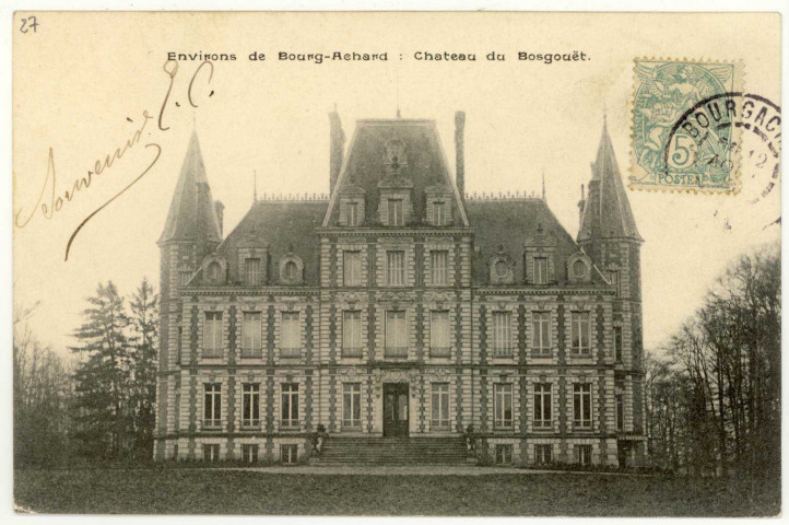 Bosgouet. Château du Bosgouet.