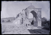 Esplanade de la mosquée Al-Aqsa à Jérusalem (Israël).