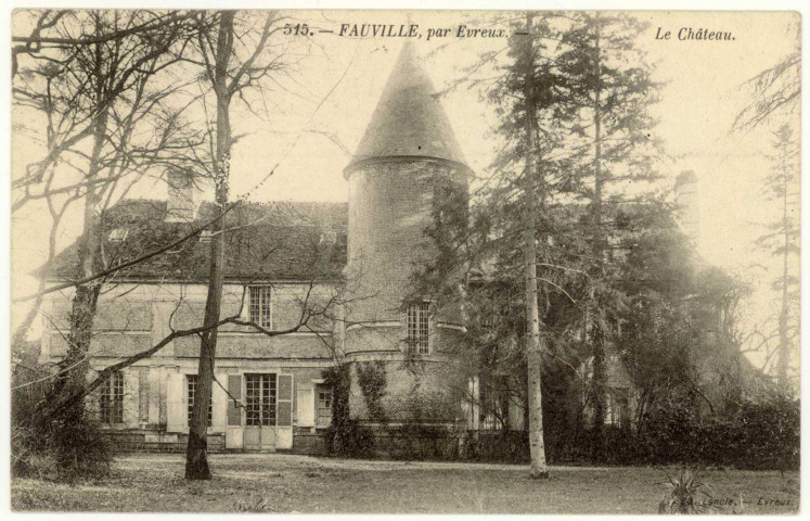 Fauville. Le Château.