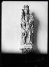 Statue de Vierge à l'enfant de l'église de Boisemont (Eure).