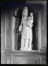 Statue de Vierge à l'enfant de l'église de La Chapelle-Réanville (Eure).