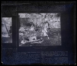 Scènes de la famine au Liban, enlèvement d'un cadavre.