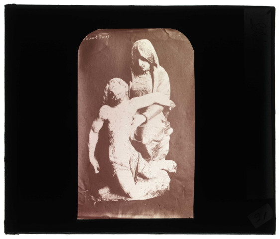 Église de Sébécourt (Eure), pietà.