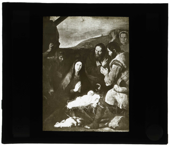 Musée du Louvre à Paris, tableau de Ribera "Vierge à l'enfant".