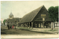 Ferrière-sur-Risle (La). Les Halles.